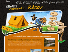Tablet Screenshot of kemp-kacov.cz